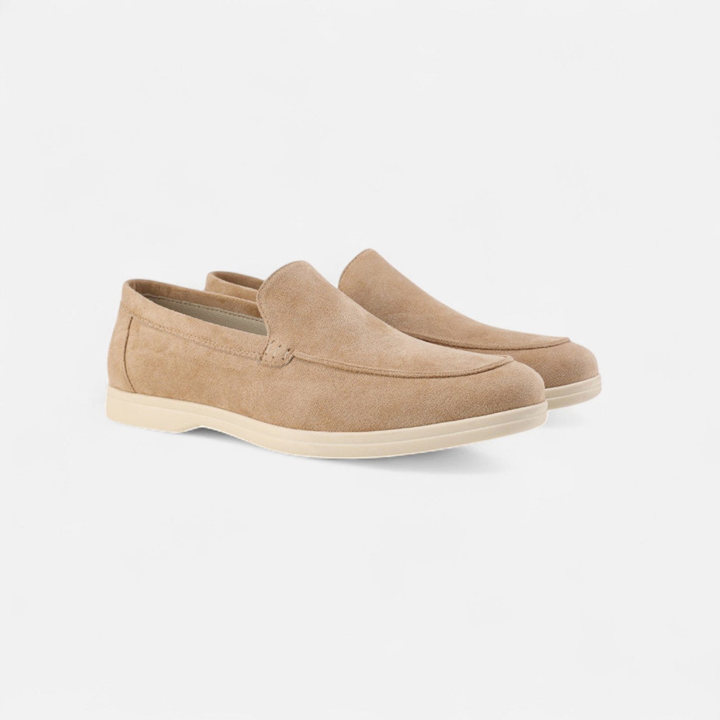 The Rowley Club | Suede Loafers for Men - Old Money Aesthetic, Timeless Elegance of Slip-On Shoes