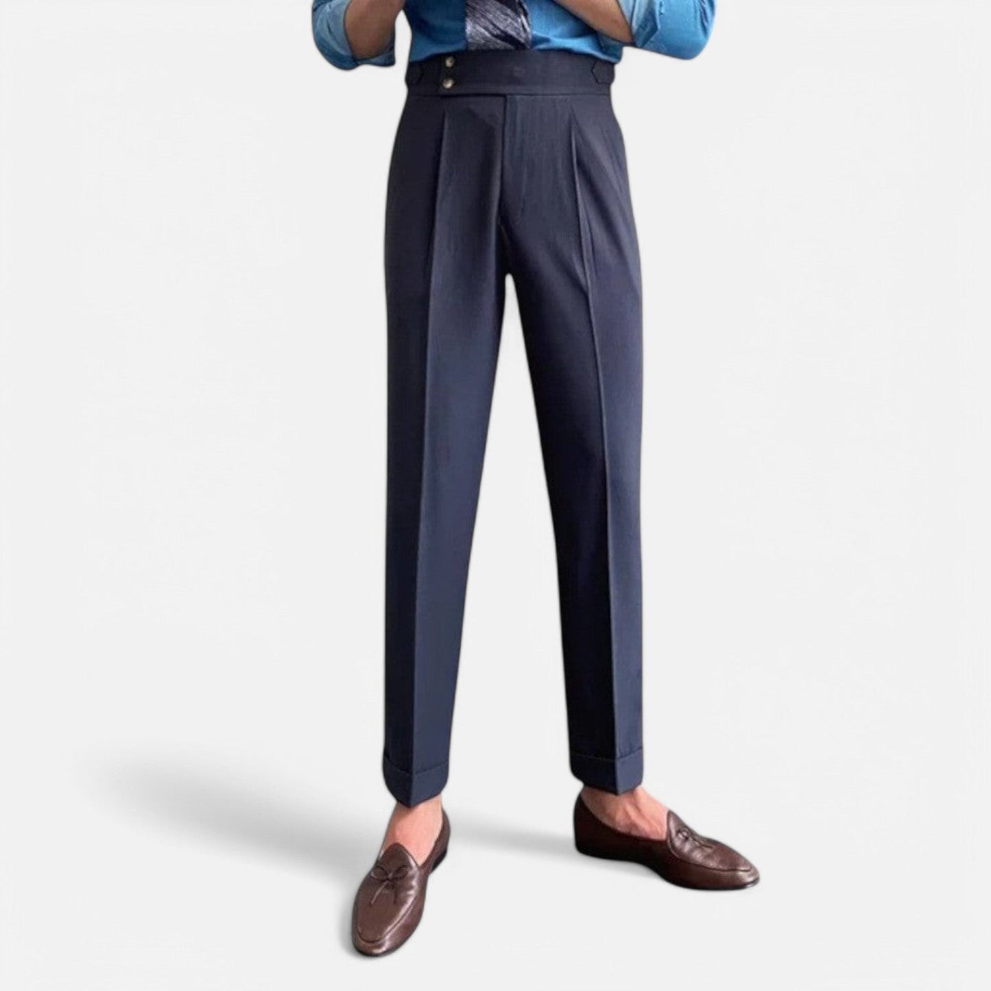 The Rowley Club | High-Waisted Pants for Men – Classic and Refined Cut