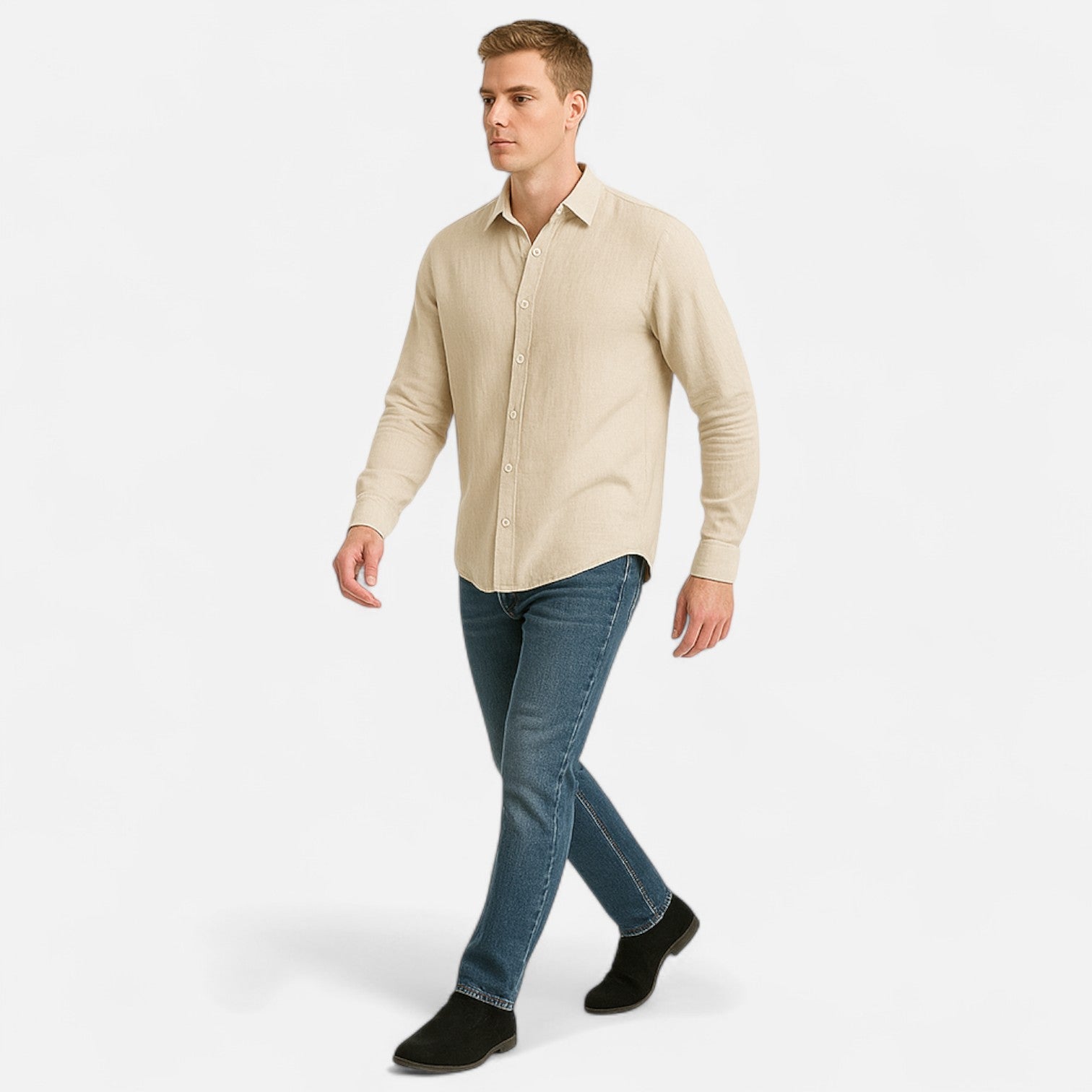 The Rowley Club | Linen Shirt for Men - An Old-World Style, Timeless Elegance for Warm Weather