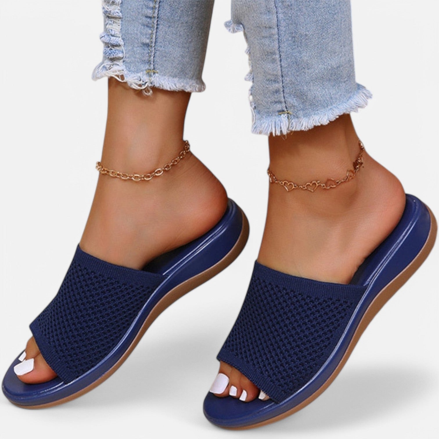 The Rowley Club | Breathable Summer Orthopedic Slippers for Women