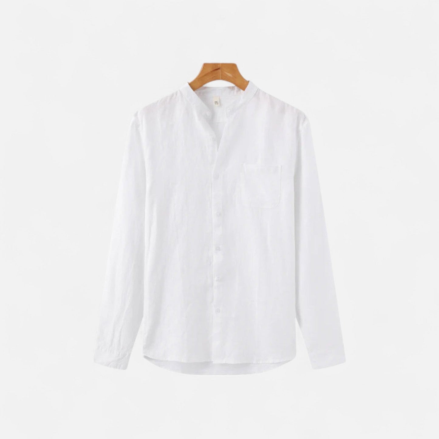 The Rowley Club | Men's Pure Linen Shirt - 100% Natural Fabric, Timeless for Warm Weather