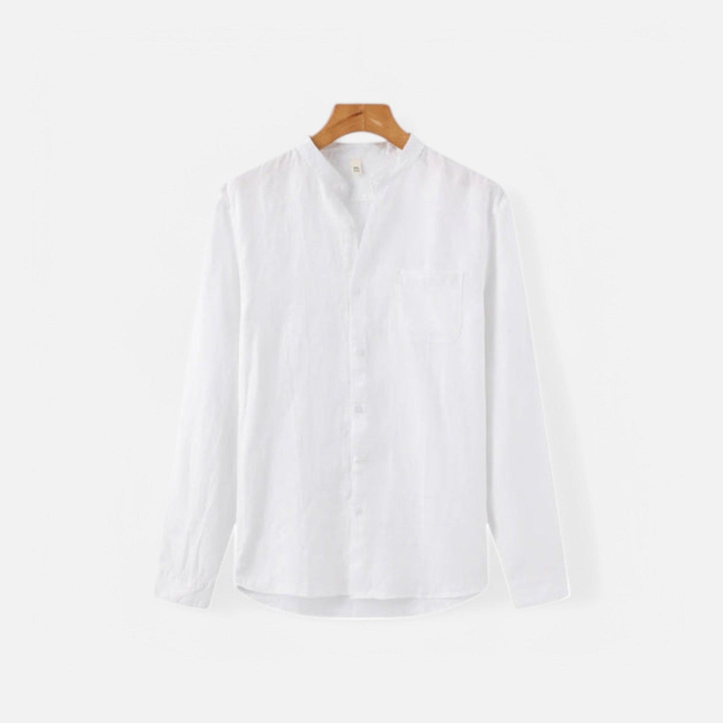 The Rowley Club | Pure Linen Long Sleeve Shirt for Men