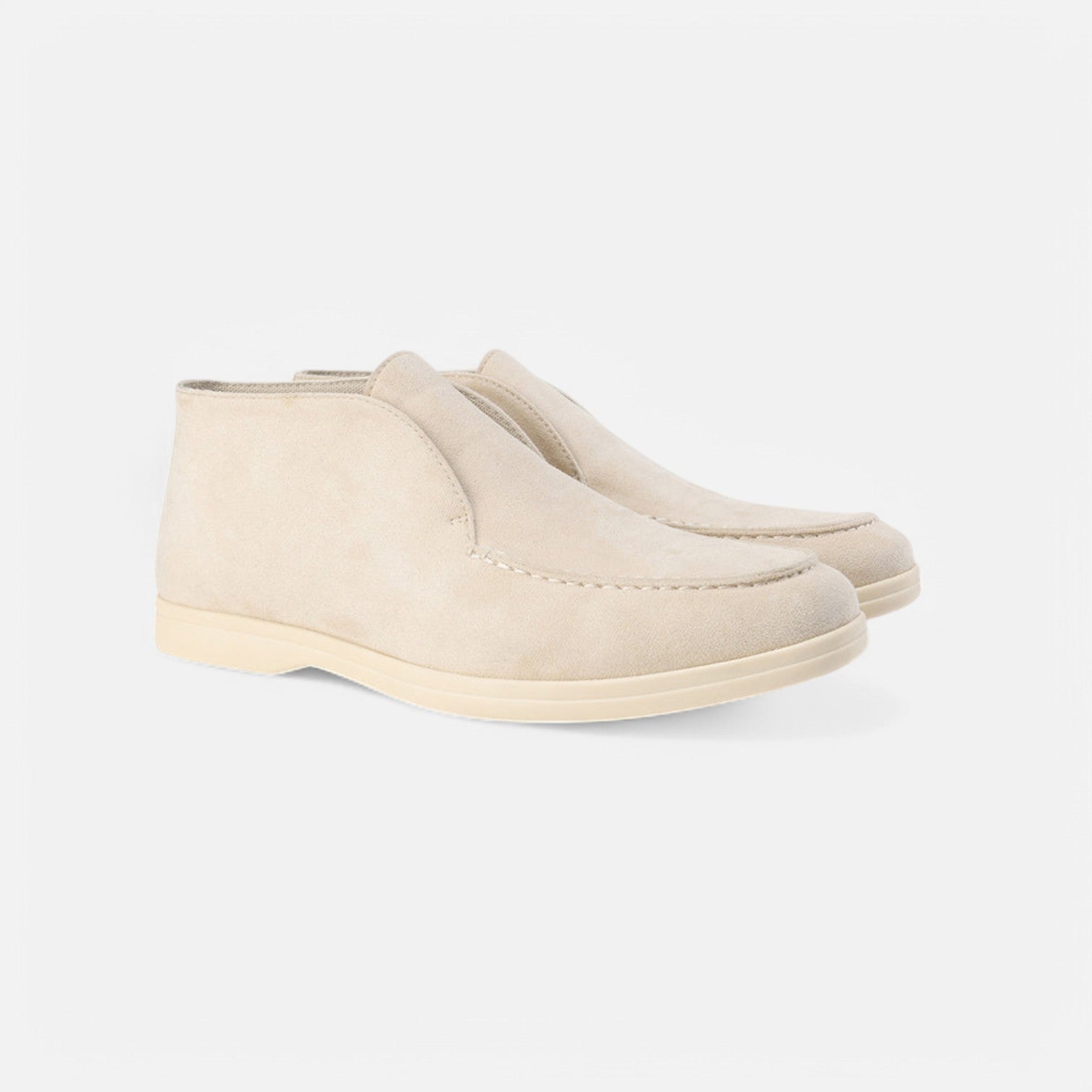 The Rowley Club | High-Top Suede Loafers – Classic Luxury for Men