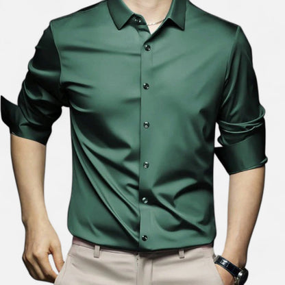 The Rowley Club | Men's Dress Shirt No Iron – Tailored Elegance, Impeccable Finish All Day