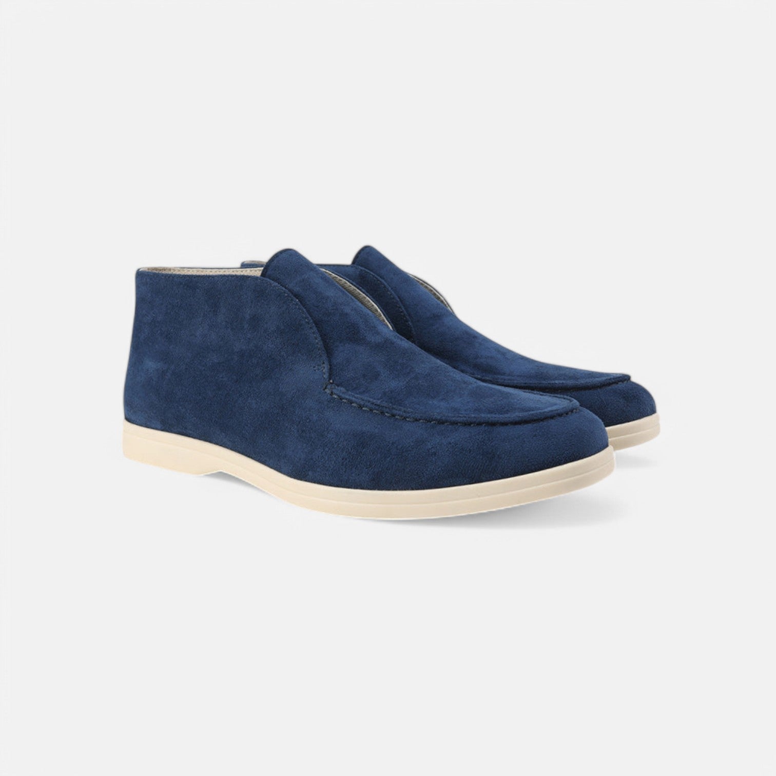 The Rowley Club | High-Top Suede Loafers – Classic Luxury for Men
