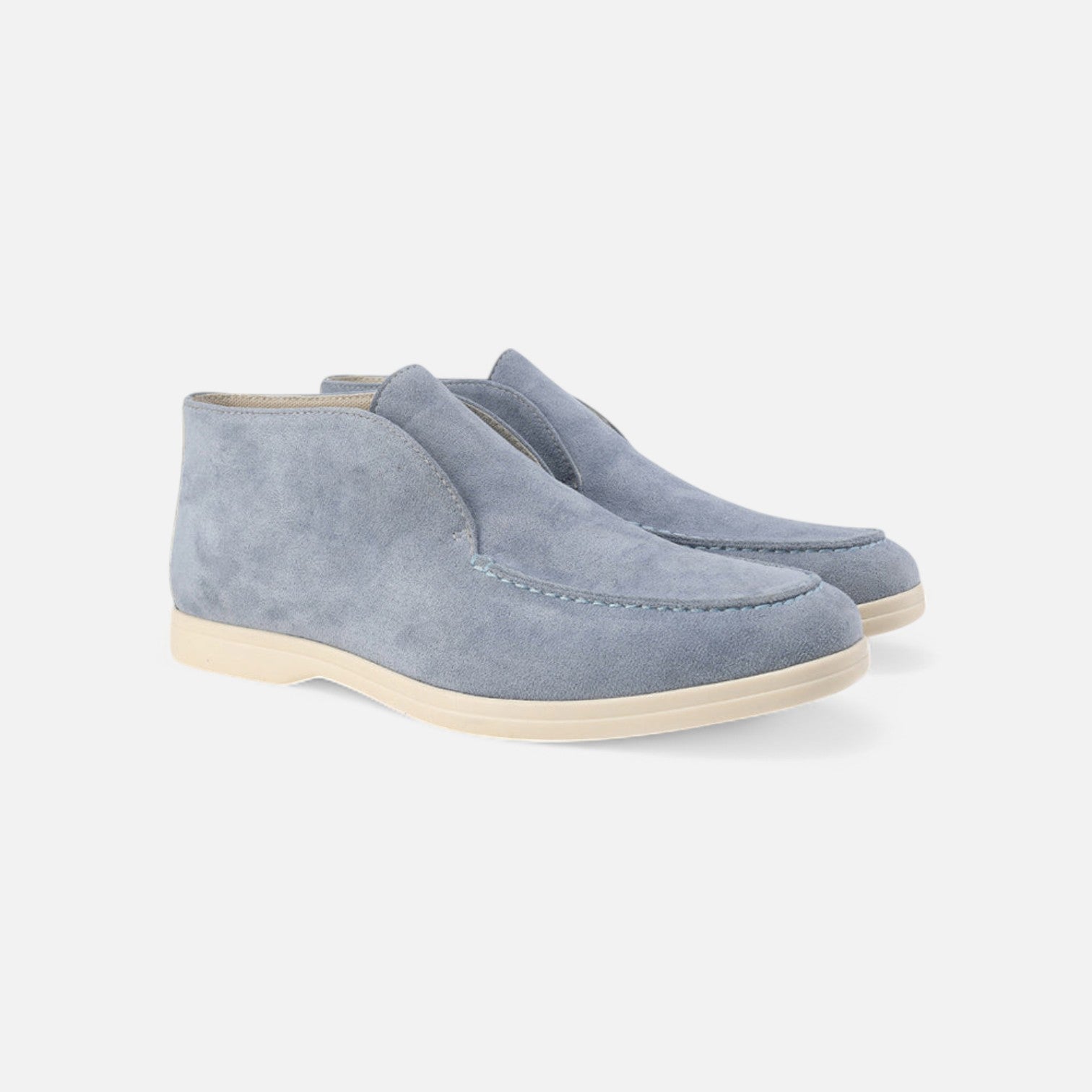 The Rowley Club | High-Top Suede Loafers – Classic Luxury for Men