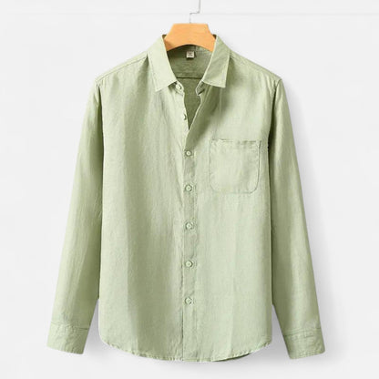 The Rowley Club | Linen Shirt for Men – Breathable Texture, Effortless Elegance