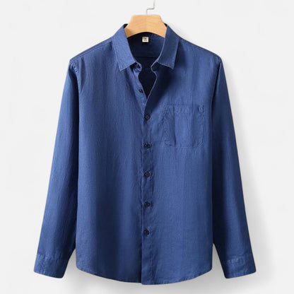 The Rowley Club | Linen Shirt for Men – Breathable Texture, Effortless Elegance