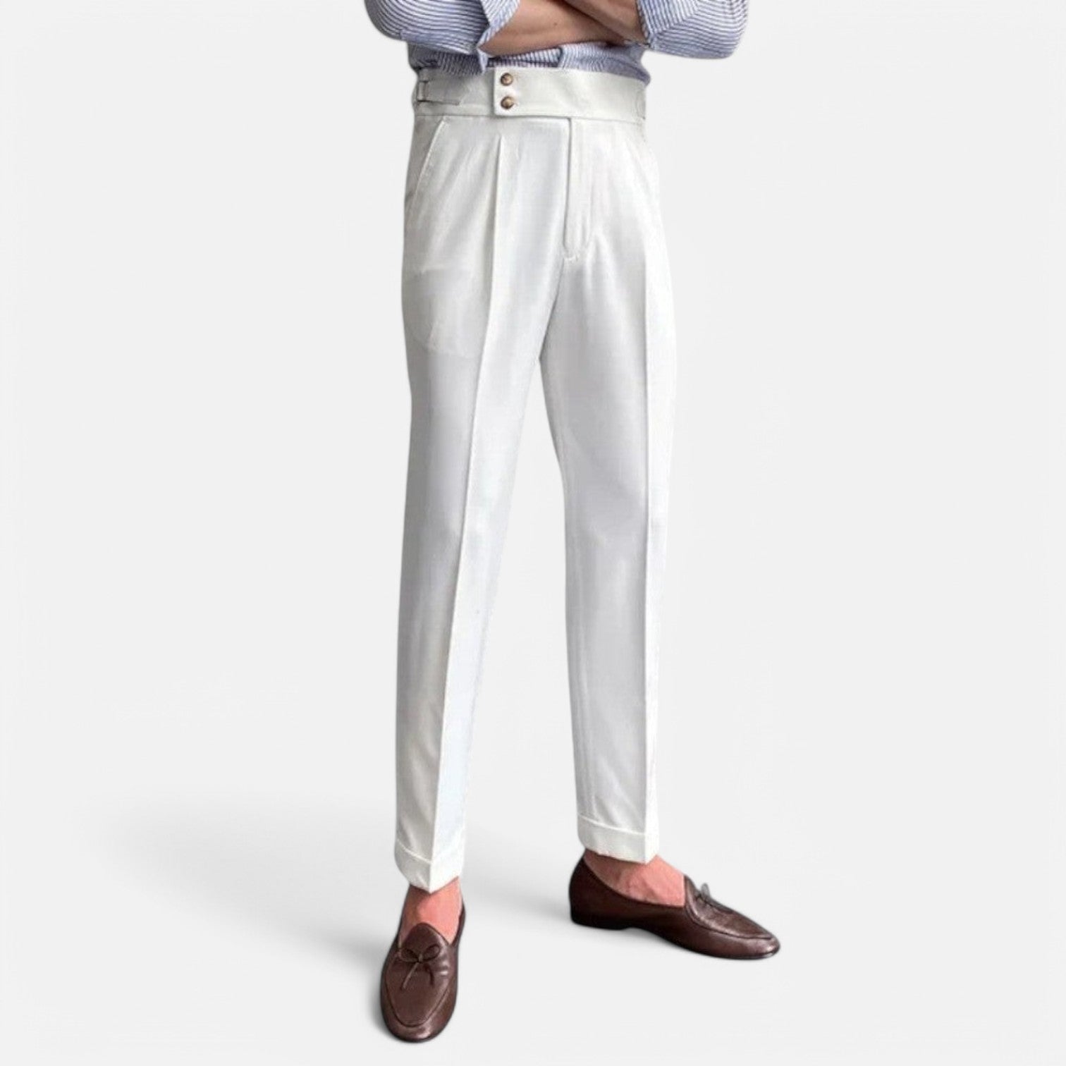 The Rowley Club | High-Waisted Pants for Men – Classic and Refined Cut