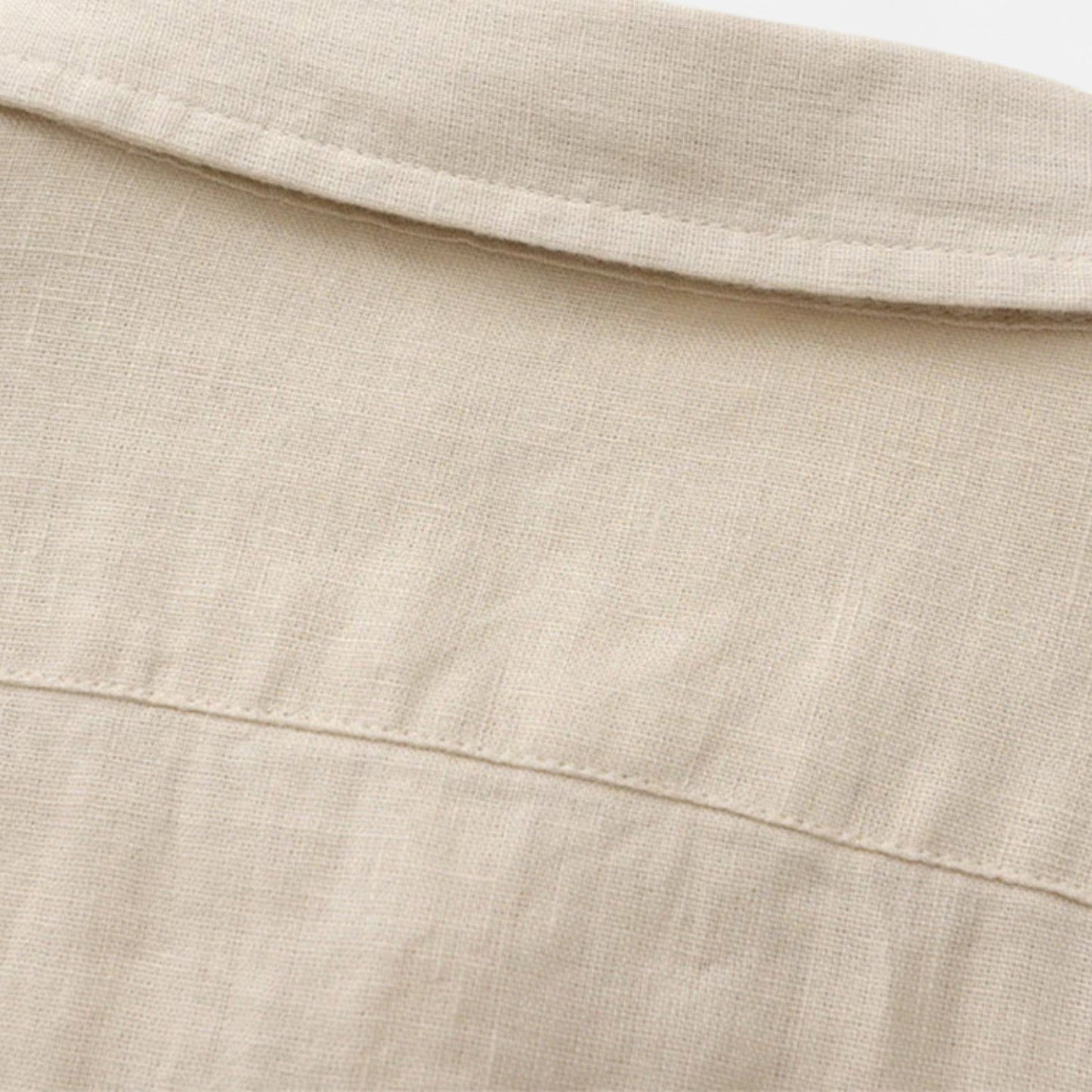 The Rowley Club | Men's Pure Linen Shirt - 100% Natural Fabric, Timeless for Warm Weather