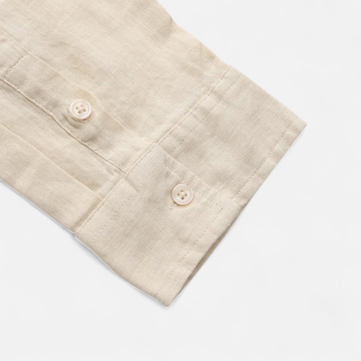 The Rowley Club | Men's Pure Linen Shirt - 100% Natural Fabric, Timeless for Warm Weather
