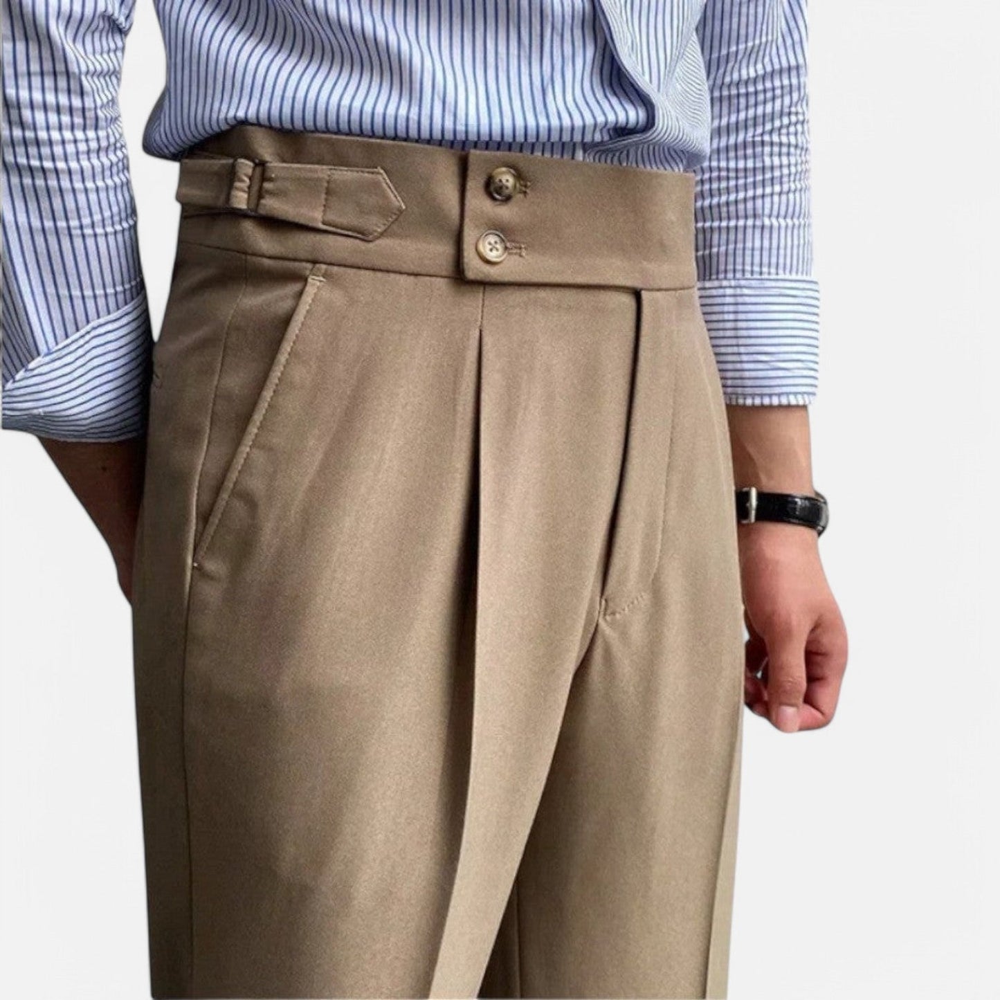 The Rowley Club | High-Waisted Pants for Men – Classic and Refined Cut