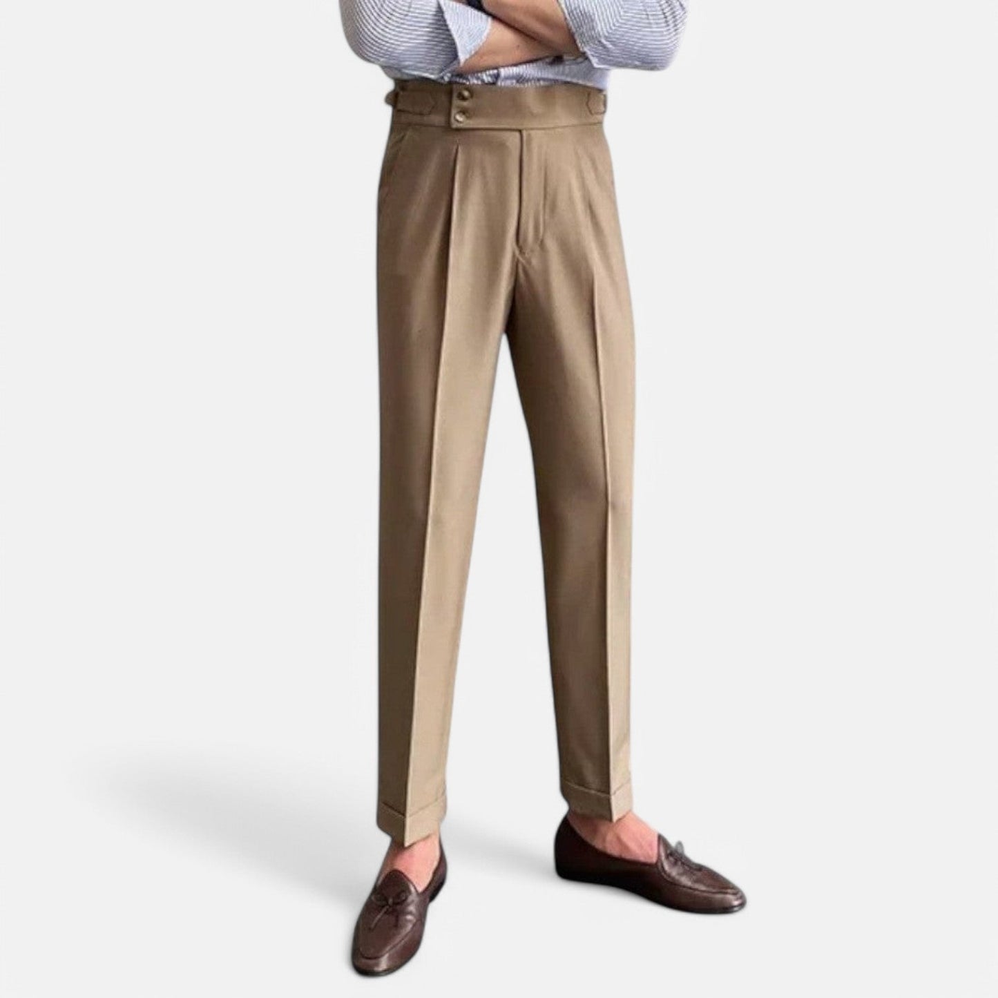 The Rowley Club | High-Waisted Pants for Men – Classic and Refined Cut