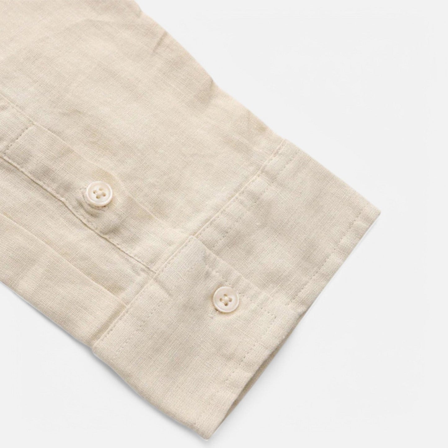 The Rowley Club | Pure Linen Long Sleeve Shirt for Men