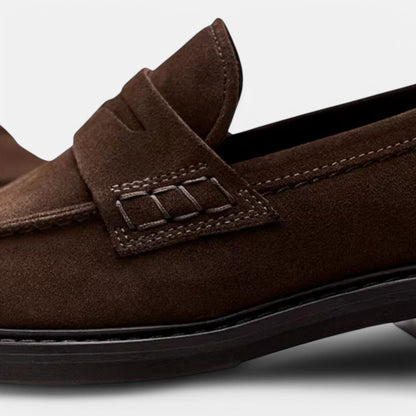 The Rowley Club | Soft Suede British Loafers