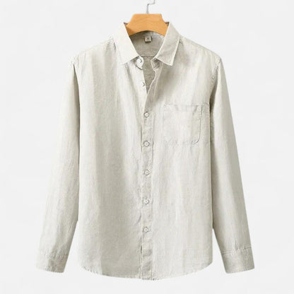 The Rowley Club | Linen Shirt for Men – Breathable Texture, Effortless Elegance