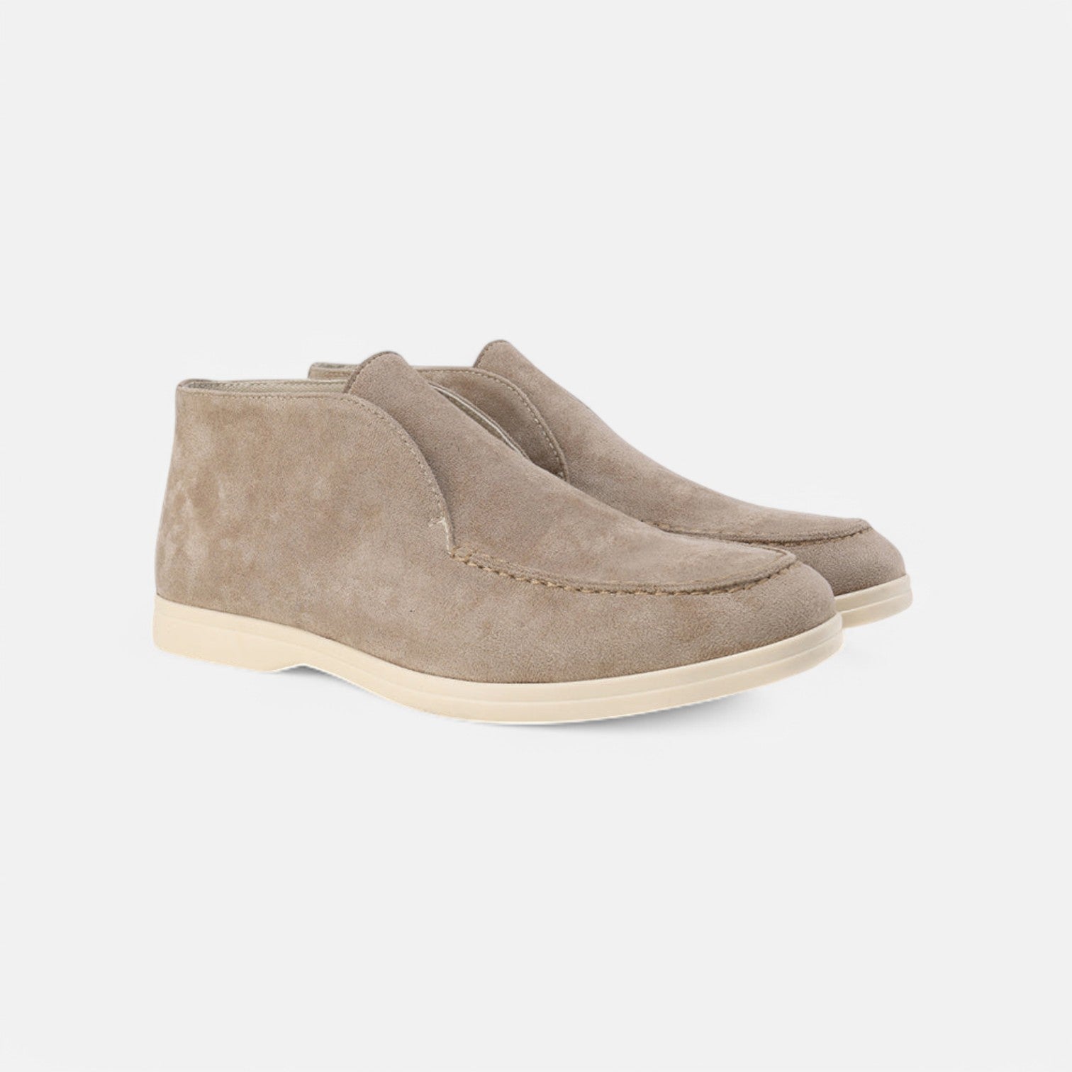 The Rowley Club | High-Top Suede Loafers – Classic Luxury for Men