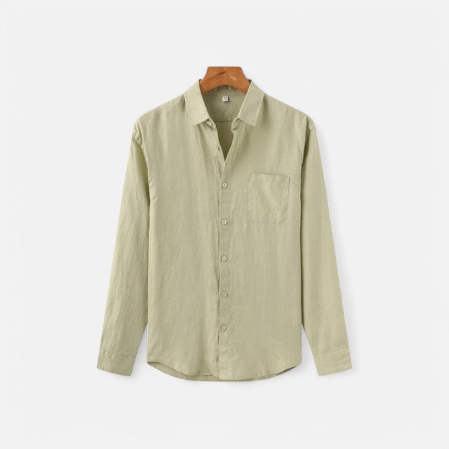 The Rowley Club | Pure Linen Long Sleeve Shirt for Men