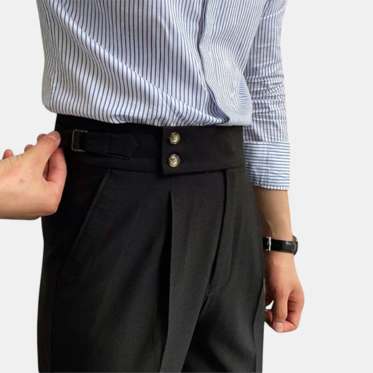 The Rowley Club | High-Waisted Pants for Men – Classic and Refined Cut