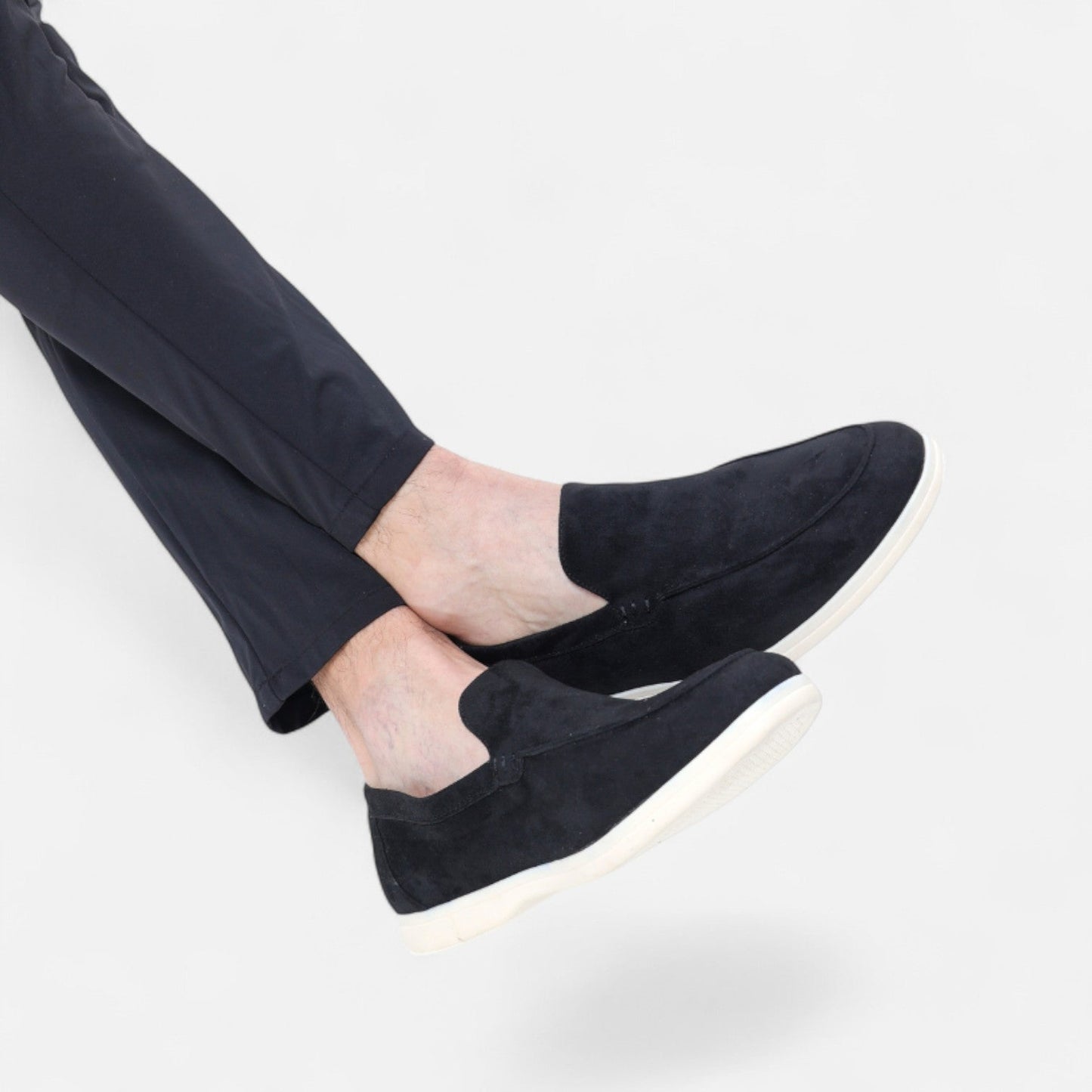 The Rowley Club | Suede Loafers for Men - Old Money Aesthetic, Timeless Elegance of Slip-On Shoes