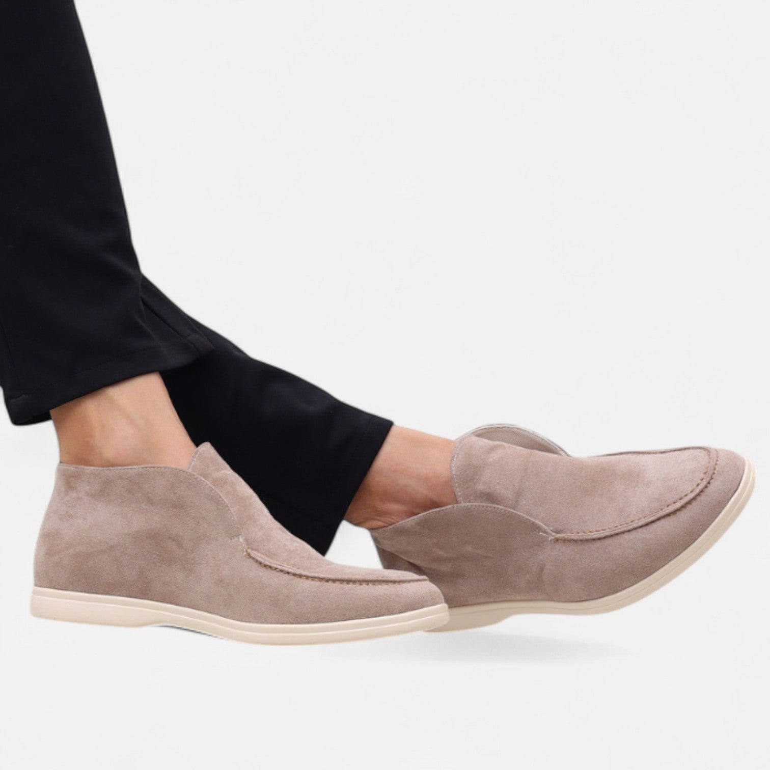 The Rowley Club | High-End Suede Loafers for Men - Old Money Silhouette, High-Quality Craftsmanship