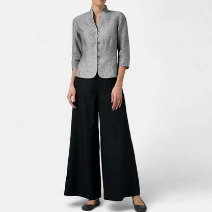 The Rowley Club | Linen Jacket for Women – Lightweight Fit, Modern Elegance