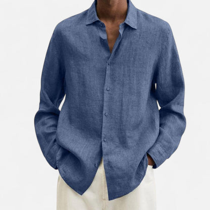 The Rowley Club | Linen Shirt for Men – Lightweight Style, Timeless Refinement