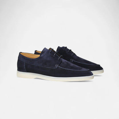 The Rowley Club | Suede loafers for men with laces – Refined craftsmanship, effortless sophistication
