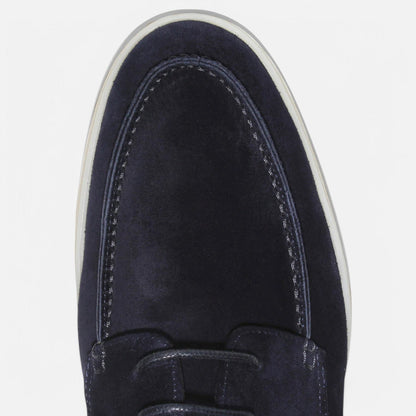 The Rowley Club | Suede Loafers for Men with Laces