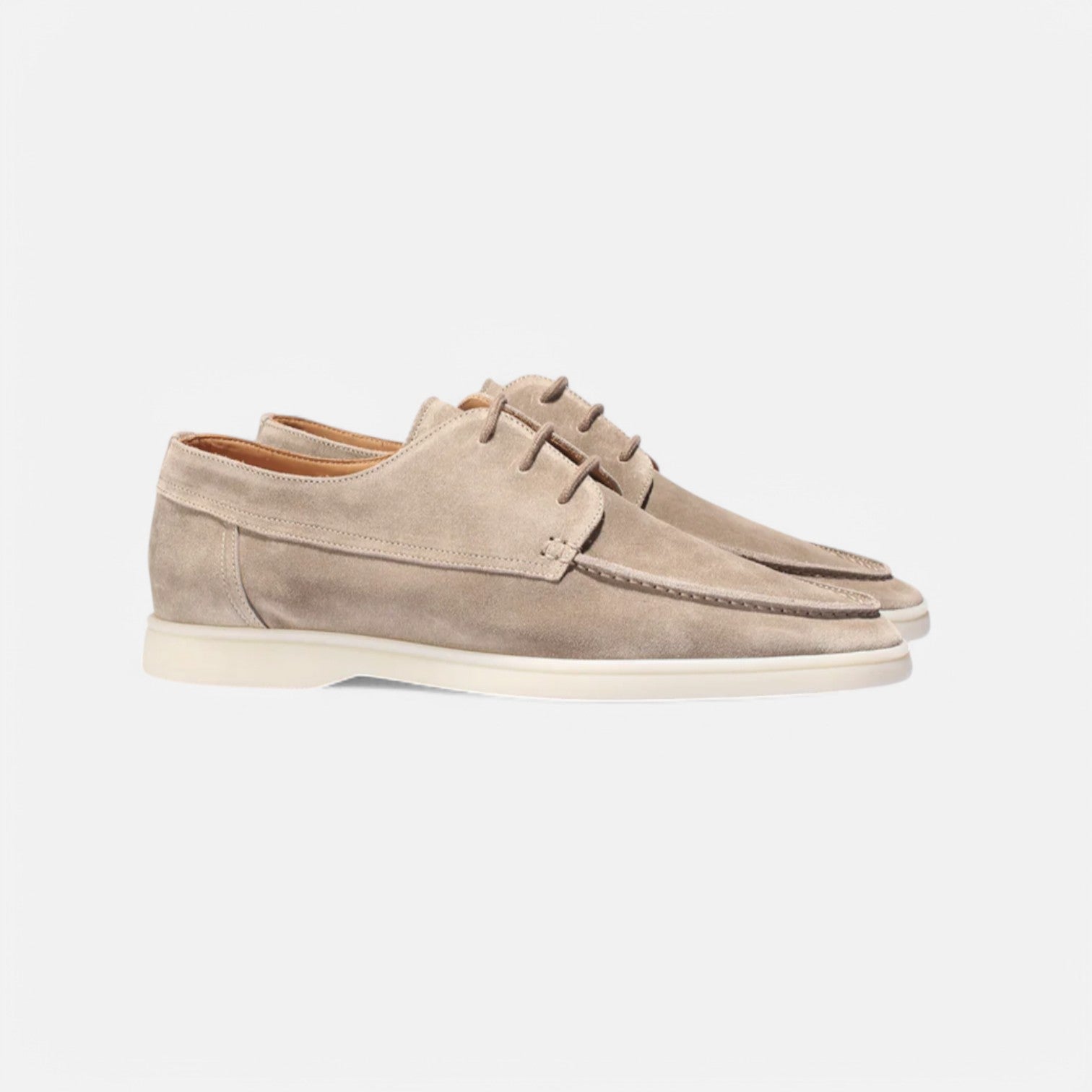 The Rowley Club | Suede Loafers for Men with Laces