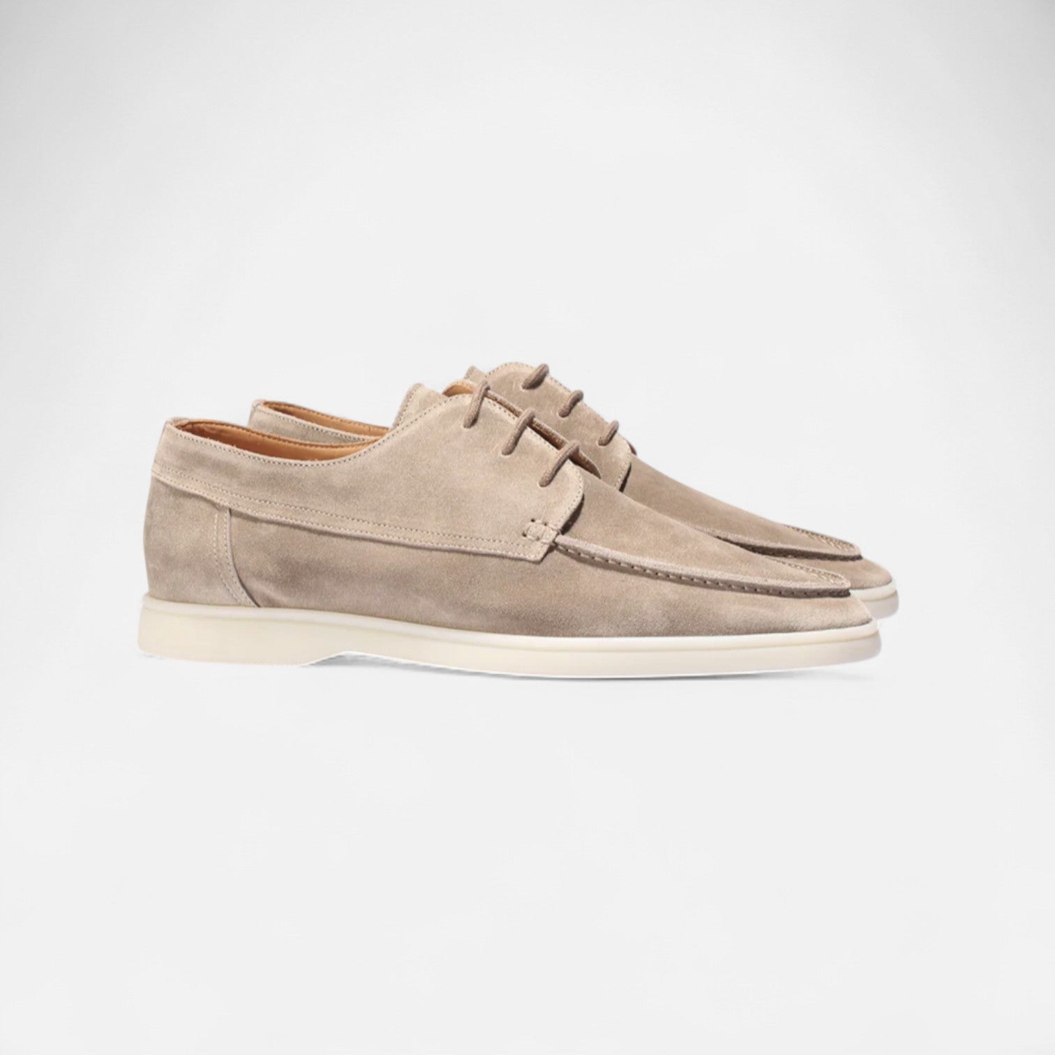 The Rowley Club | Suede loafers for men with laces – Refined craftsmanship, effortless sophistication