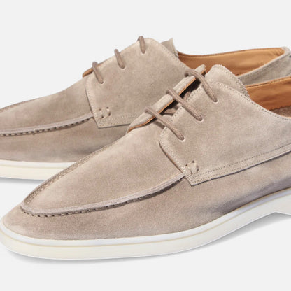 The Rowley Club | Suede Loafers for Men with Laces