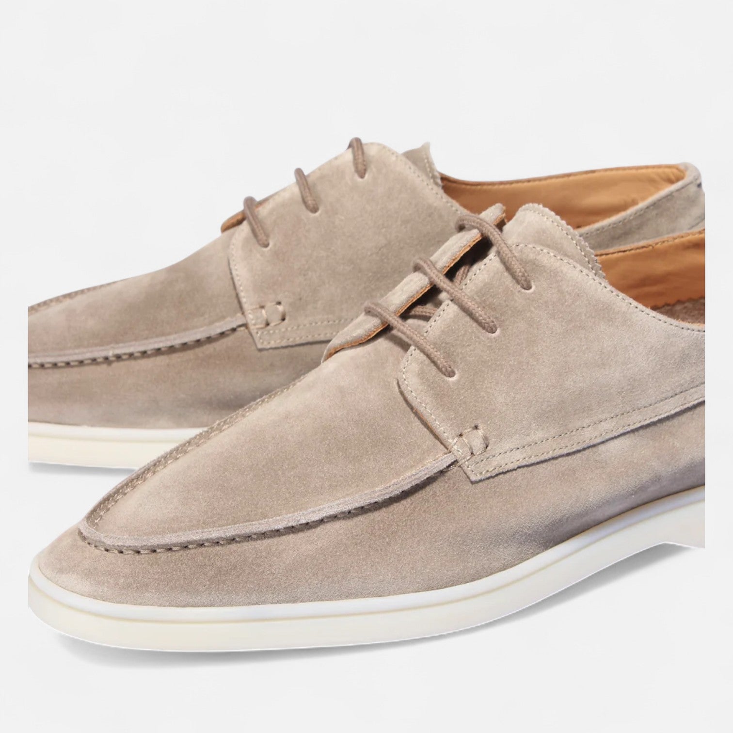 The Rowley Club | Suede loafers for men with laces – Refined craftsmanship, effortless sophistication