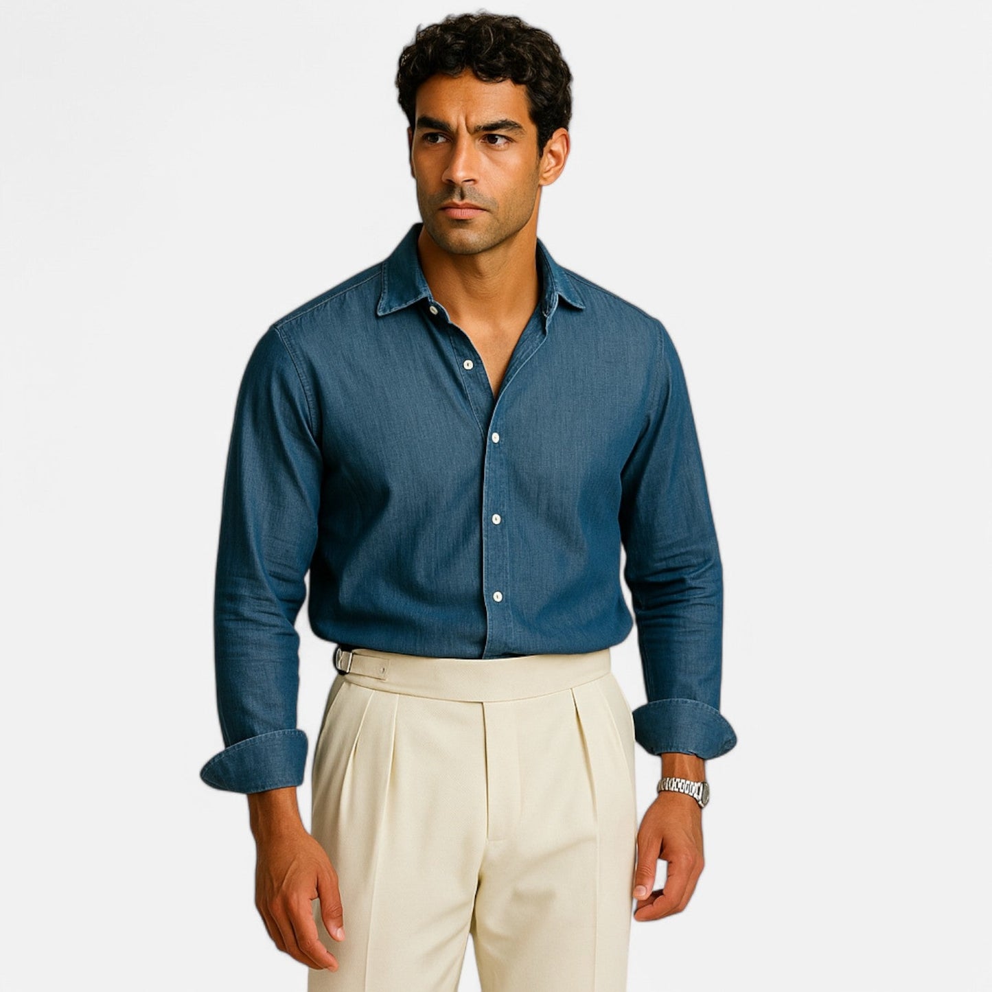 The Rowley Club | High-Waisted Pleated Pants for Men