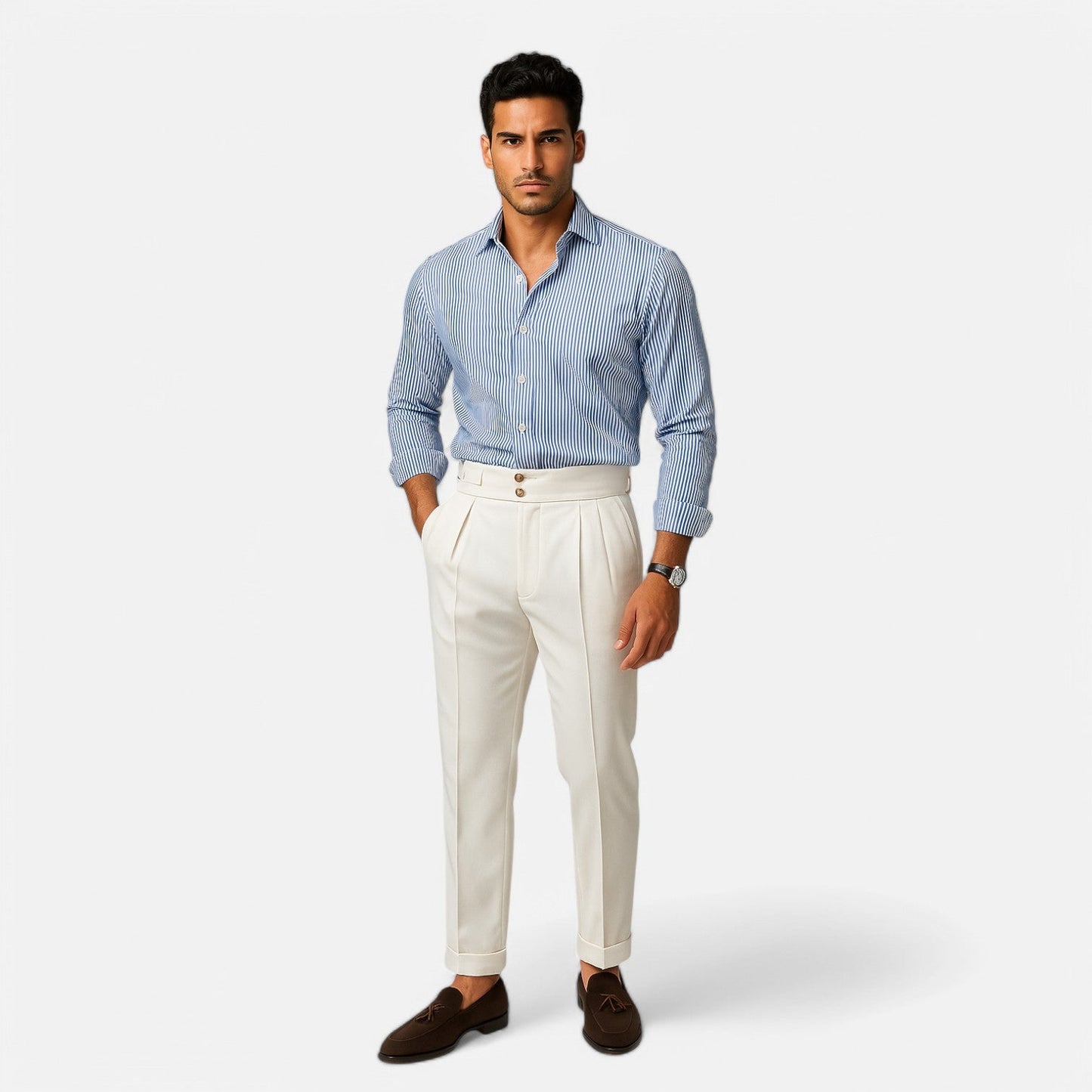 The Rowley Club | High-Waisted Pants for Men – Classic and Refined Cut