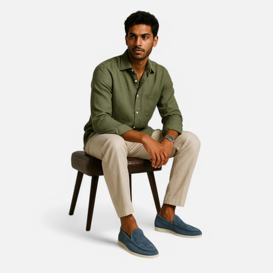 The Rowley Club | Casual Suede Loafers for Men – Old Money Style