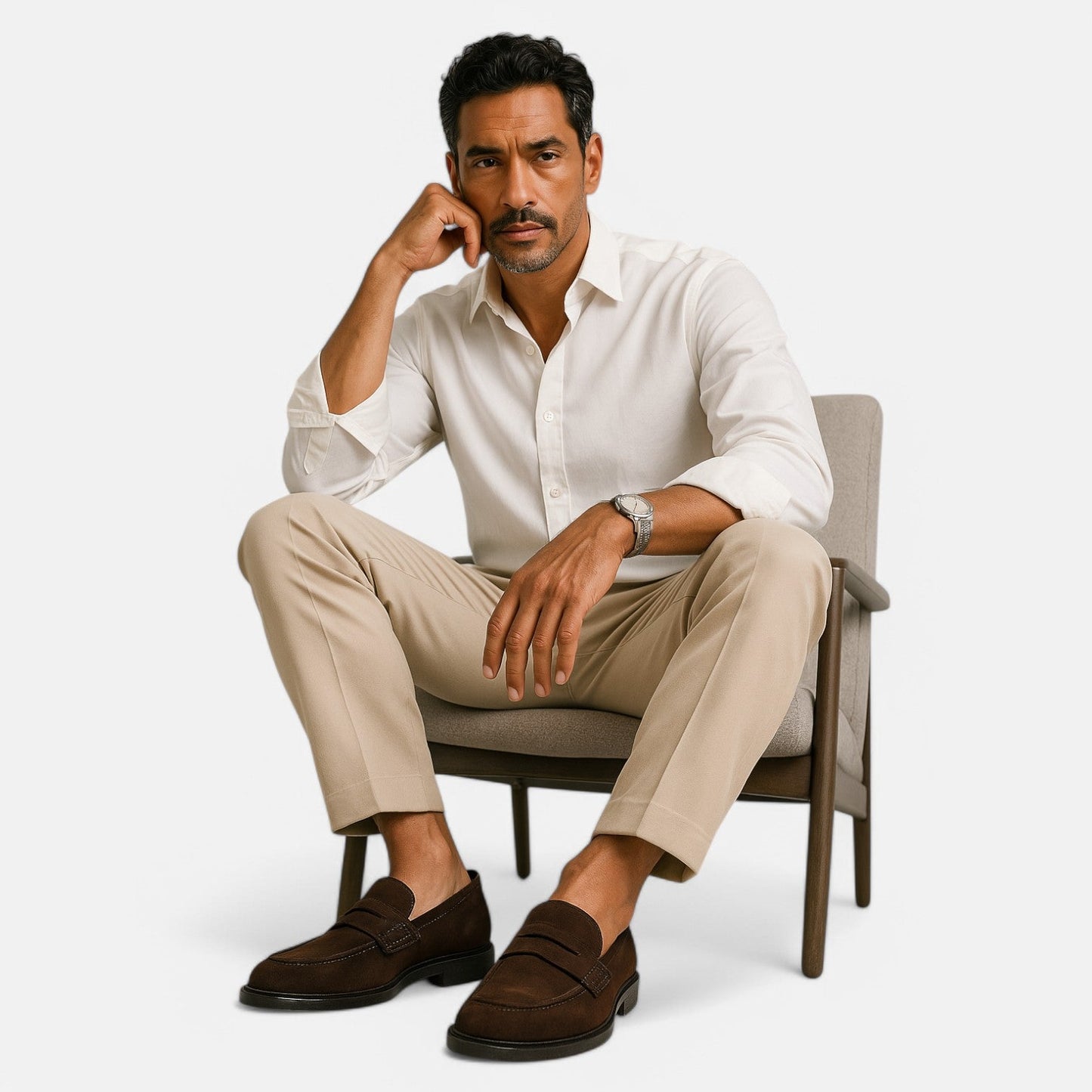 The Rowley Club | Soft Suede British Loafers