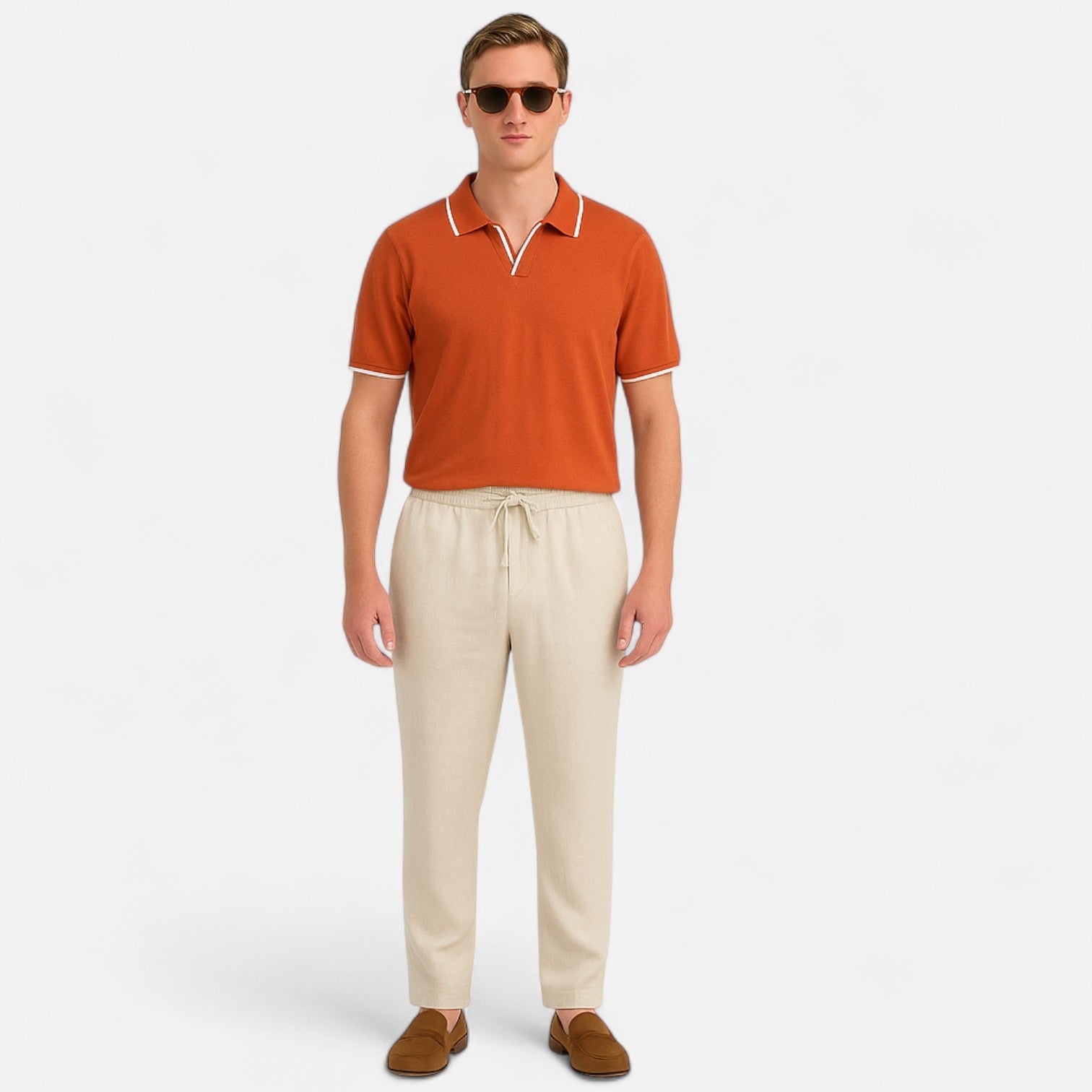 The Rowley Club | Coastal Breeze Set with Lava Sunglasses – Riviera Refinement, Sculpted Summer Style