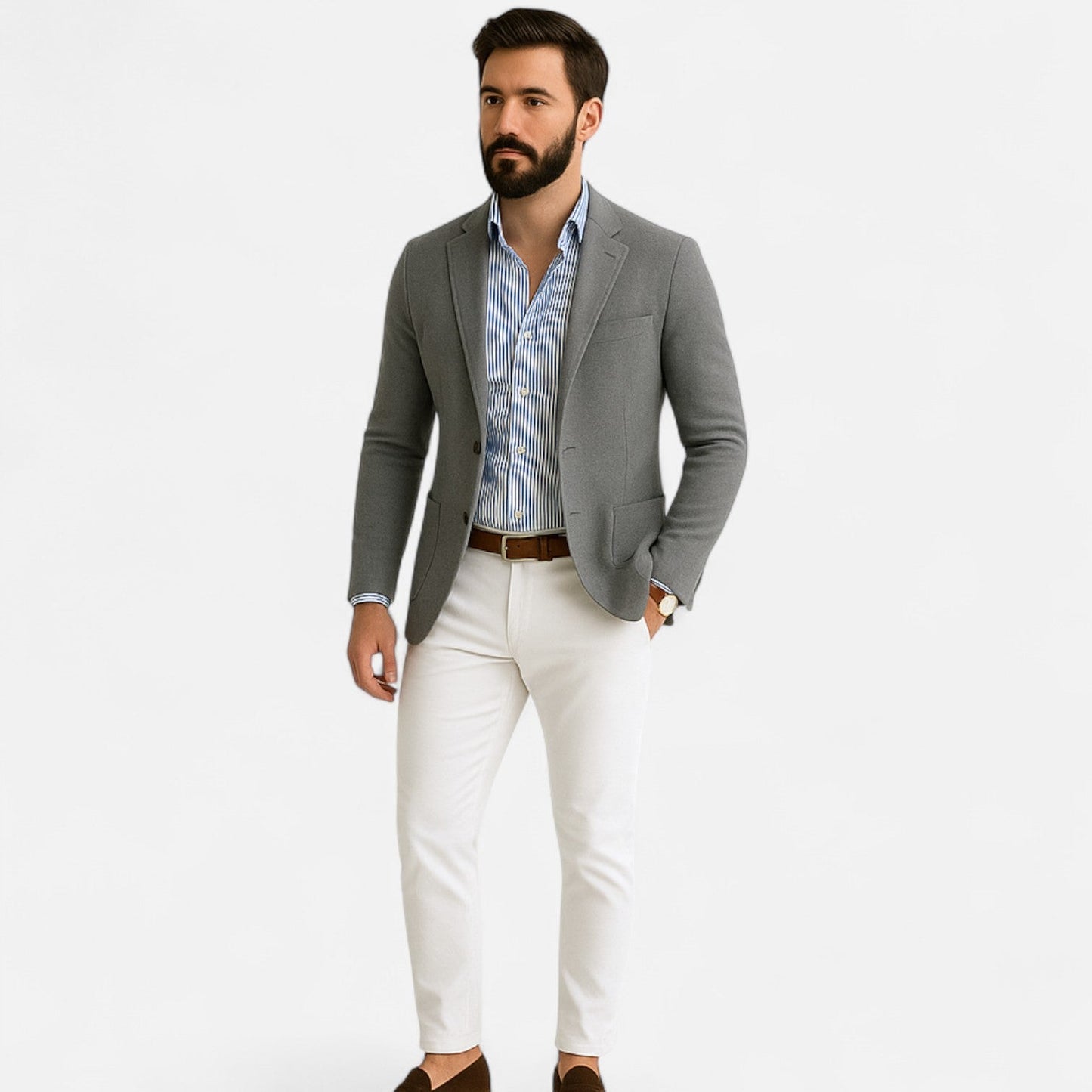 The Rowley Club | Heritage Blazer for Men – Notched Lapel, Timeless Aesthetic of Classic Aristocracy