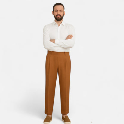 The Rowley Club | Premium Linen Pants for Men - Breathable Tailoring, Timeless Summer Sophistication