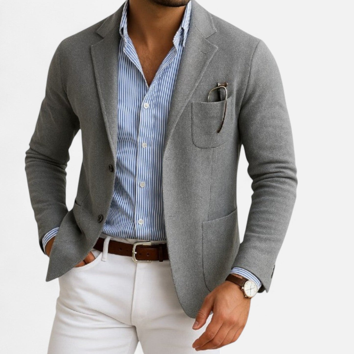 The Rowley Club | Heritage Blazer for Men – Notched Lapel, Timeless Aesthetic of Classic Aristocracy