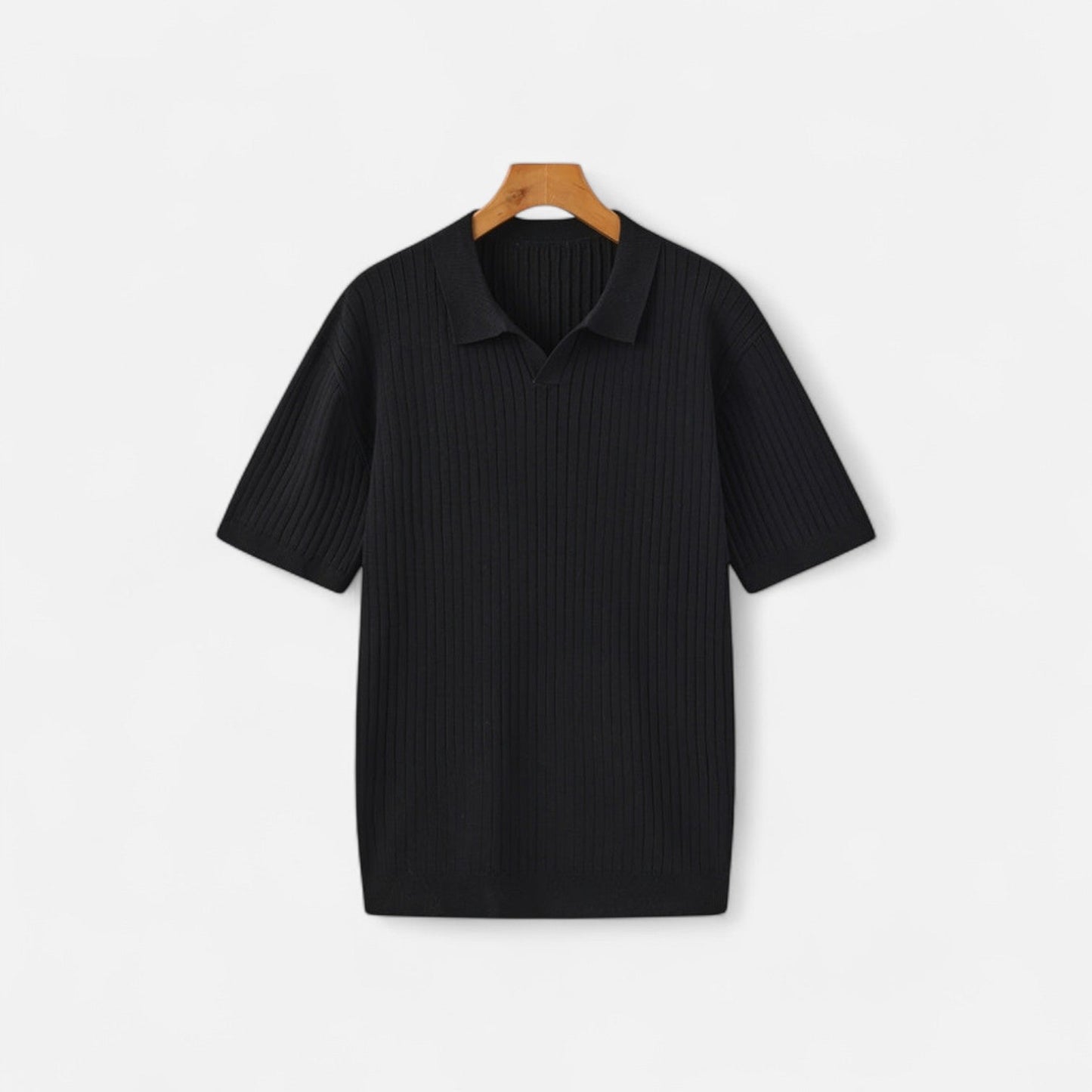 The Rowley Club | Ribbed Polo for Men - Quality Texture, Timeless Casual Style