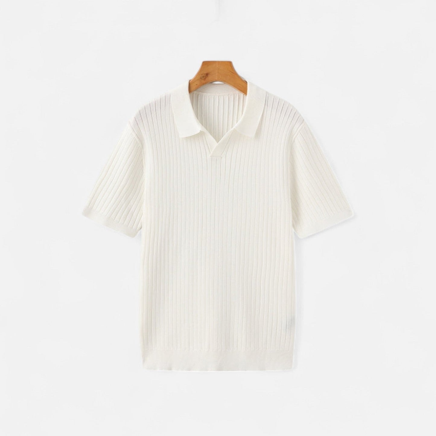 The Rowley Club | Ribbed Polo for Men - Quality Texture, Timeless Casual Style