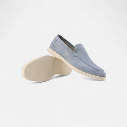 The Rowley Club | Suede Loafers for Men - Old Money Aesthetic, Timeless Elegance of Slip-On Shoes