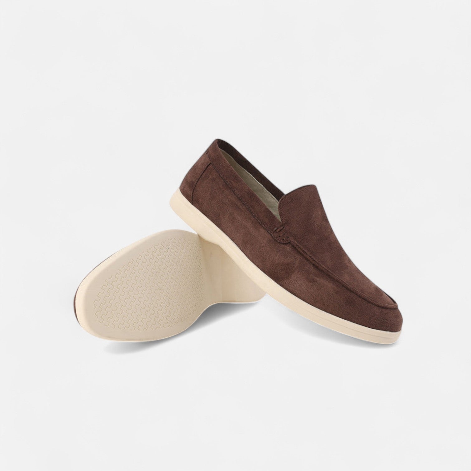 The Rowley Club | Suede Loafers for Men - Old Money Aesthetic, Timeless Elegance of Slip-On Shoes