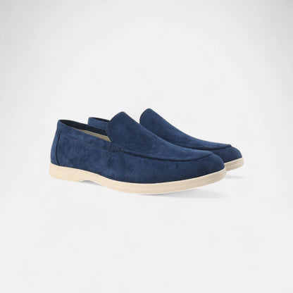 The Rowley Club | Suede Loafers for Men - Old Money Aesthetic, Timeless Elegance of Slip-On Shoes