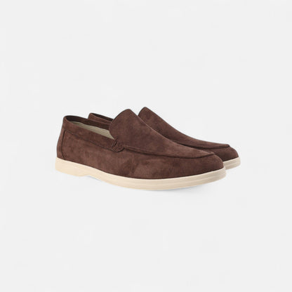 The Rowley Club | Suede Loafers for Men - Old Money Aesthetic, Timeless Elegance of Slip-On Shoes
