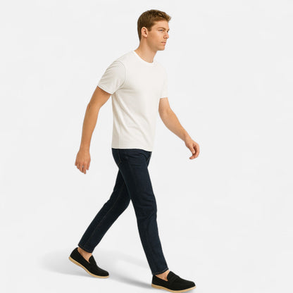 The Rowley Club | Men's Vintage Suede Loafers – Timeless Texture, Heritage Craftsmanship