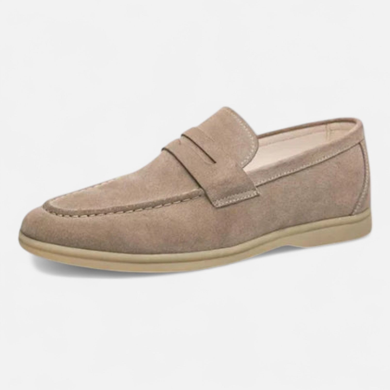 The Rowley Club | Men's Vintage Suede Loafers – Timeless Texture, Heritage Craftsmanship