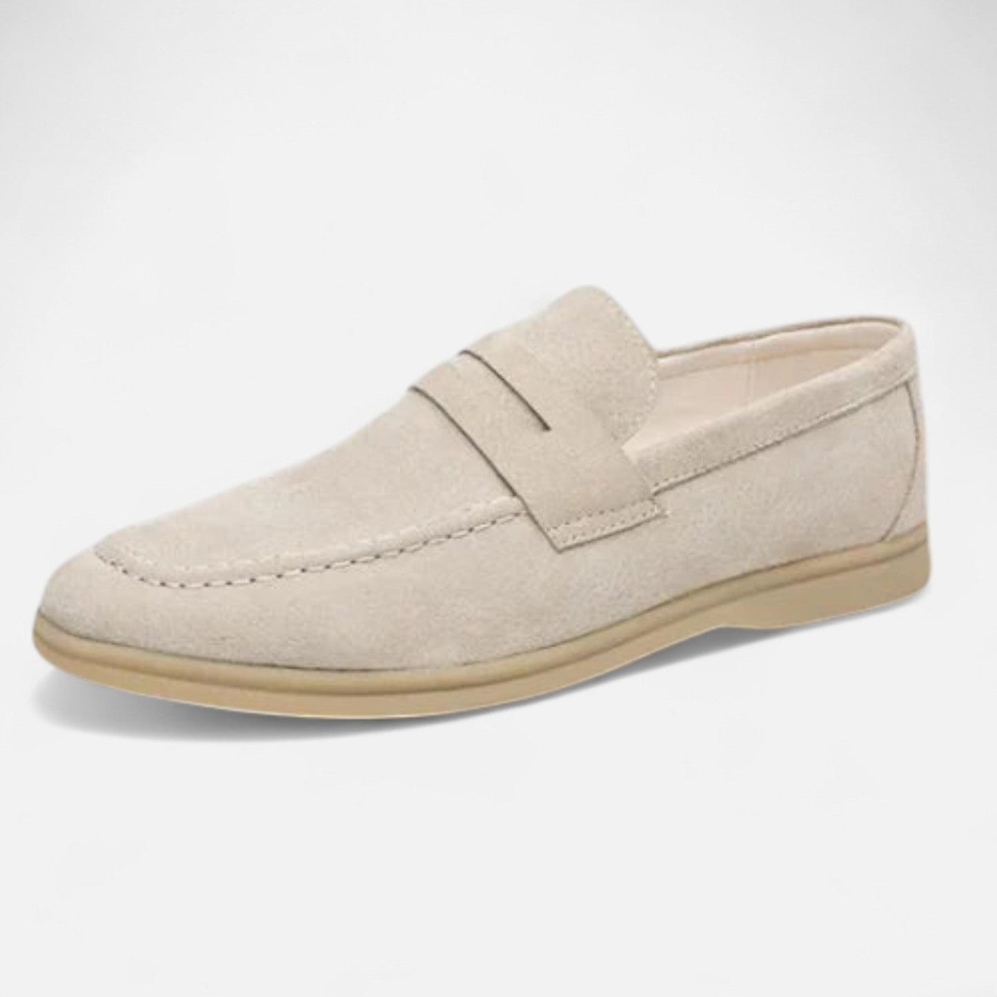 The Rowley Club | Men's Vintage Suede Loafers – Timeless Texture, Heritage Craftsmanship